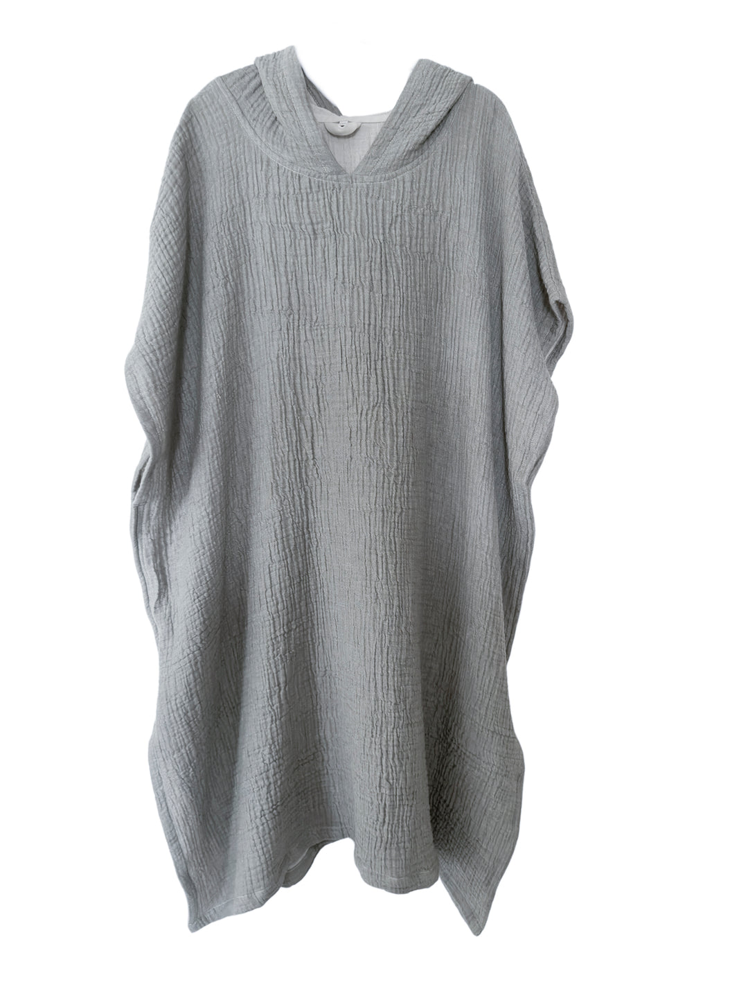 Crinkled Cotton Cuddle Hooded Poncho – Anaya
