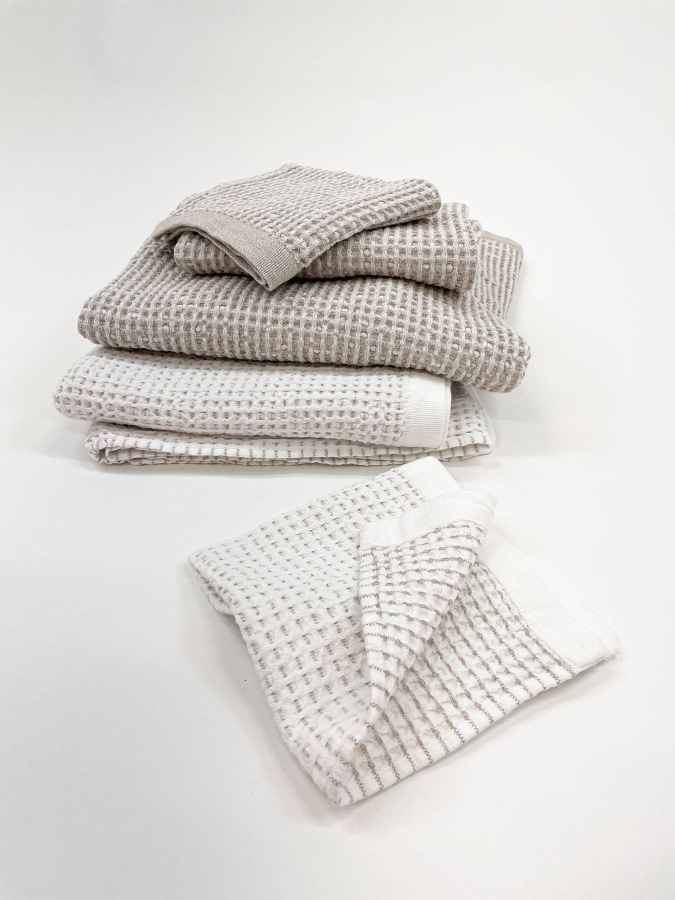 Organic Cotton Waffle Bath Towel