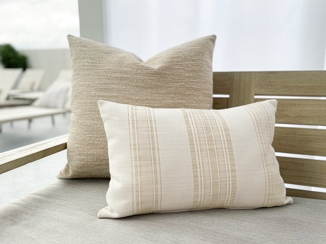 Beige outdoor pillows clearance